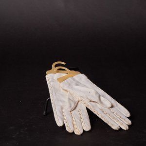 Vintage 1950s Nylon and Lace Kayser White Gloves